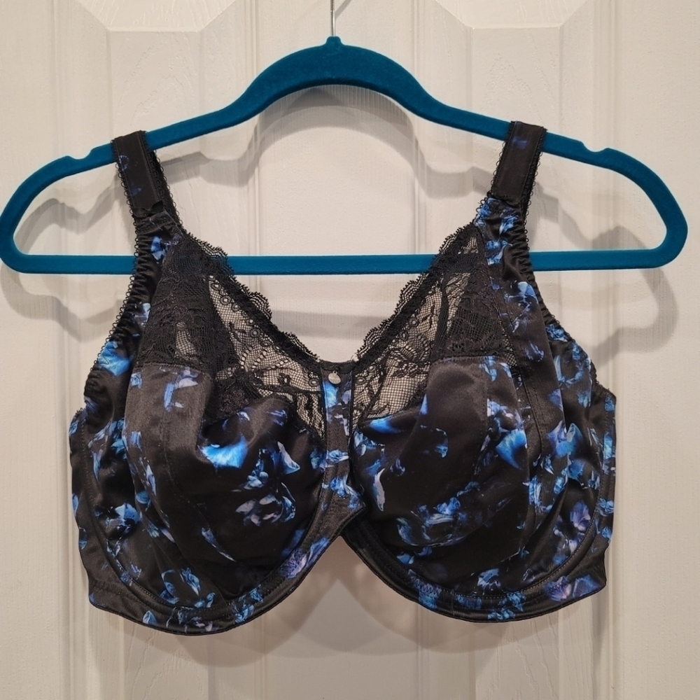 Elomi "Morgan" Stretch Banded Bra Twilight - 38K - Picture 2 of 7